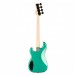 Fender Boxer PJ Bass, Sherwood Green Metallic- Back