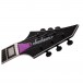 Jackson Marty Friedman Monarkh, Purple Mirror - Headstock Front