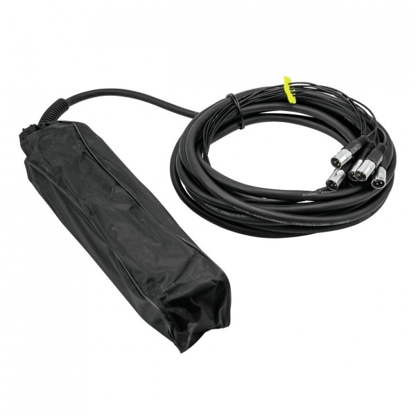 Omnitronic MUS-610 6 Channel Stagebox - With Cover
