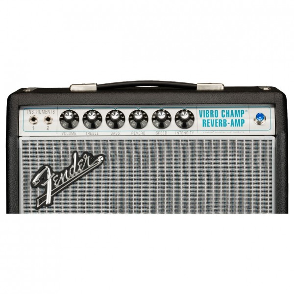 Fender 68 Custom Vibro Champ Reverb Controls