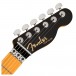 Fender American Ultra Luxe Telecaster HH FR MN, MBK - Front of Headstock View