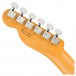 Fender American Ultra Luxe Telecaster HH FR MN, MBK - Rear of Headstock View