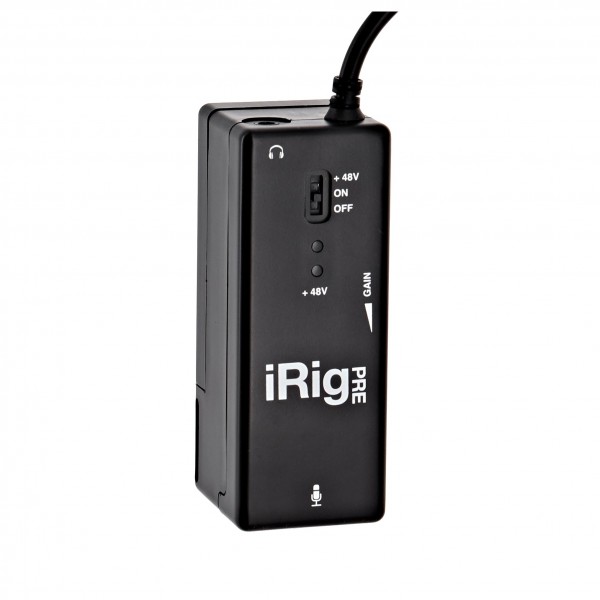 IK Multimedia iRig PRE Microphone Interface for iOS Devices