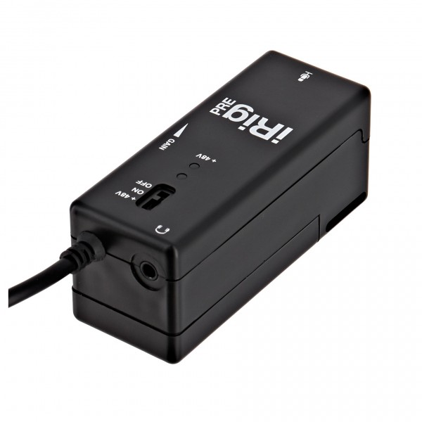 IK Multimedia iRig PRE Microphone Interface for iOS Devices