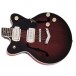 Gretsch G2655 P90 Streamliner Jr CB DC, Claret Burst - Body