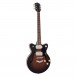 Gretsch G2655 P90 Streamliner Jr CB DC, Brownstone - Left