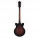 Gretsch G2655 P90 Streamliner Jr CB DC, Brownstone - Back