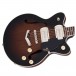 Gretsch G2655 P90 Streamliner Jr CB DC, Brownstone - Body