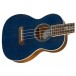 Fender Dhani Harrison Ukulele WN, Sapphire Blue - Body View