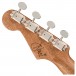 Fender Dhani Harrison Ukulele WN, Sapphire Blue - Rear of Headstock View