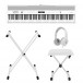 Roland FP-60X, Piano Numérique + Accessoires, Blanc