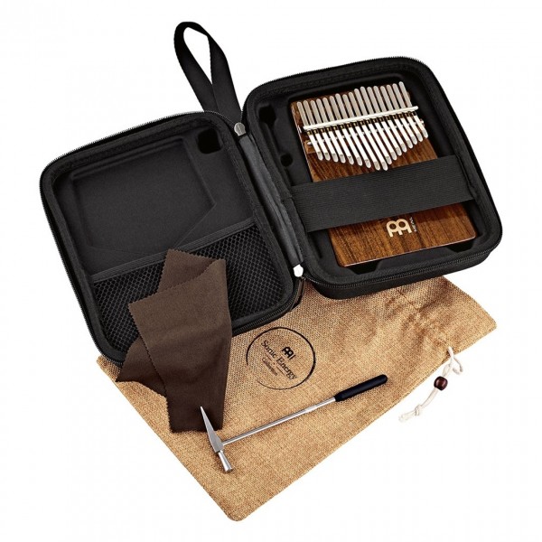 Meinl Sonic Energy Solid Kalimba, C Major 17-Notes, Acacia - Accessories