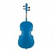 Student 3/4 Size Cello with Case by Gear4music, Blue