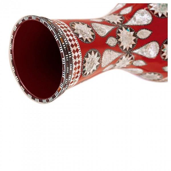 Meinl 8 3/4" Artisan Edition Doumbek, White Pearl, Mosaic Imperial - Base