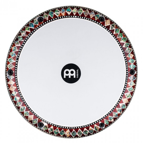 Meinl 8 3/4" Artisan Edition Doumbek, White Pearl, Mosaic Palace - Head