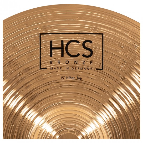 Meinl HCS Bronze 15" Hi-Hats
