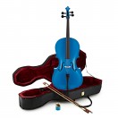 Violoncello per studenti 1/4 con custodia di Gear4music, Blu