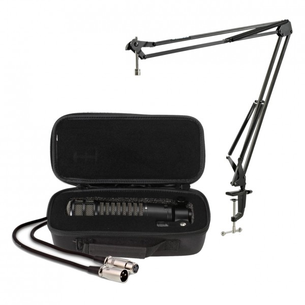 Electro-Voice RE320 Dynamic Cardioid Microphone with Studio Arm - Full Contents