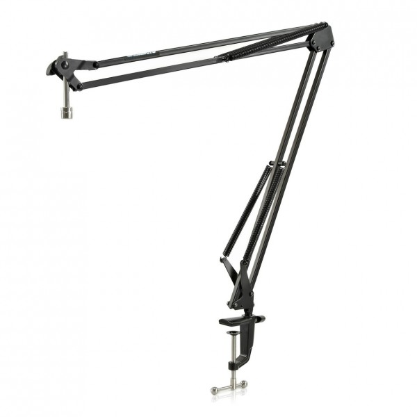 Electro-Voice RE320 Dynamic Cardioid Microphone with Studio Arm - Broadcast Arm Side