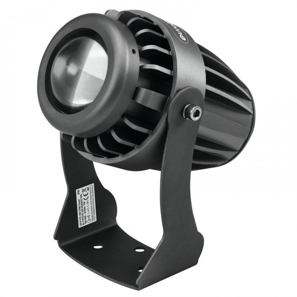 Eurolite PST-10W IP65 LED Pinspot, 2700K- Angled