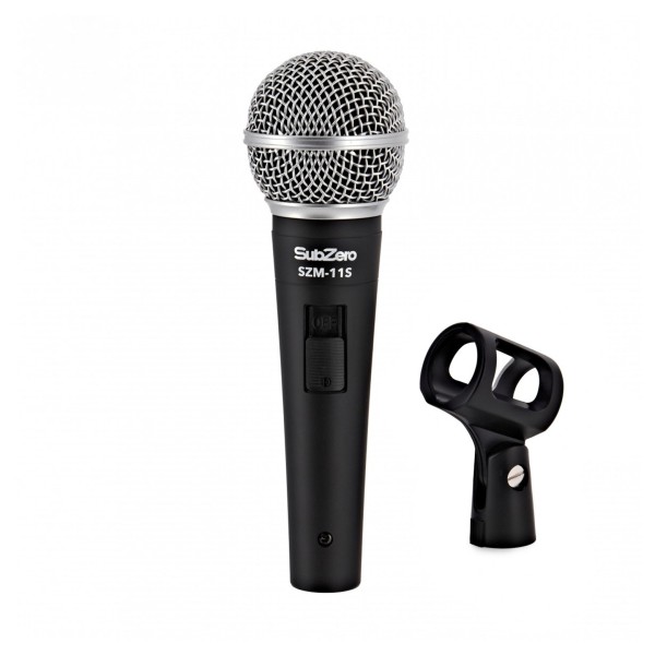 SubZero SZM-11S Dynamic Vocal Microphone with Switch