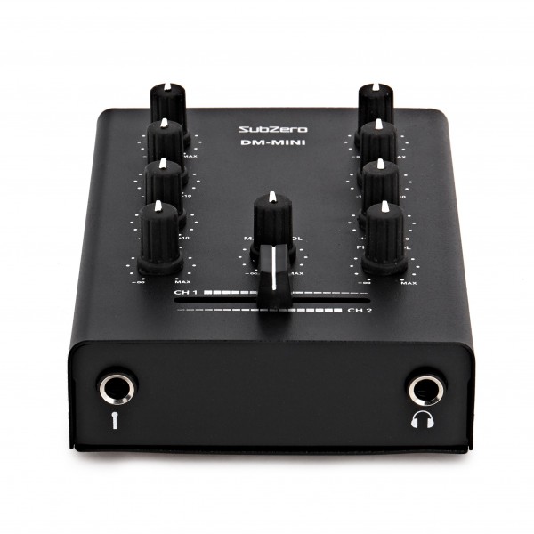 SubZero 2 Channel Mini DJ Mixer at Gear4music