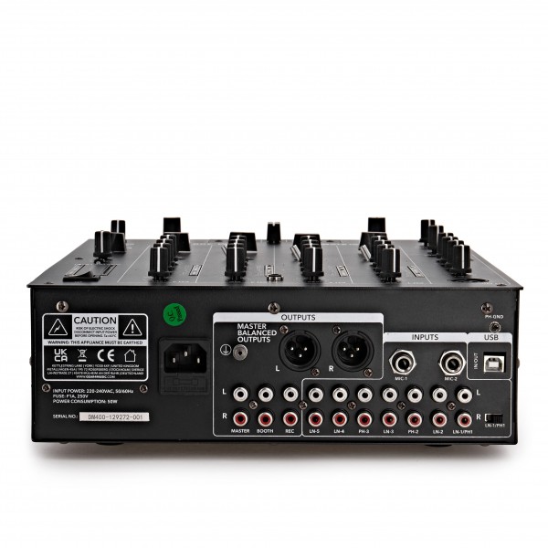 SubZero DM-400 4 Channel DJ Mixer with USB at Gear4music