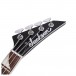 Jackson CBXDX IV, Gloss Black - Headstock