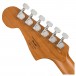 Squier Contemporary Jaguar HH LRL, Sky Burst Metallic - Rear of Headstock View