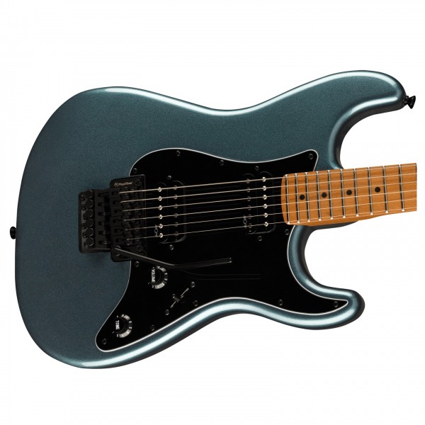 Squier Contemporary Stratocaster HH FR RMN, Gunmetal Metallic at