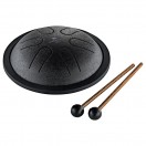 Meinl Sonic Energy Minitambor de Leng&uuml;etas de Acero, Do Mayor, Negro