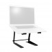 Omnitronic ELR-12/17 Laptop Stand - Front with Laptop