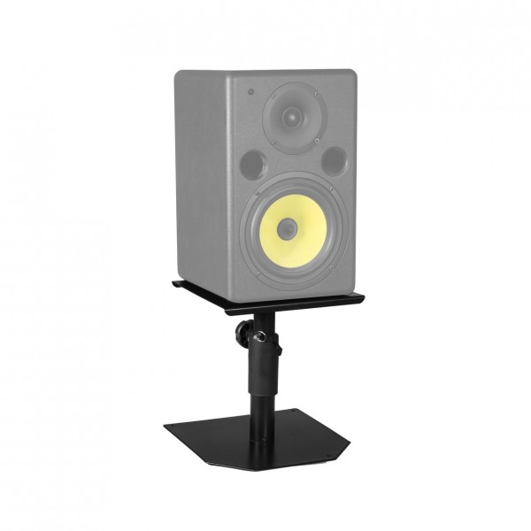 Omnitronic MOTI-1 Desktop Monitor Stands, Pair - Stand with Monitor