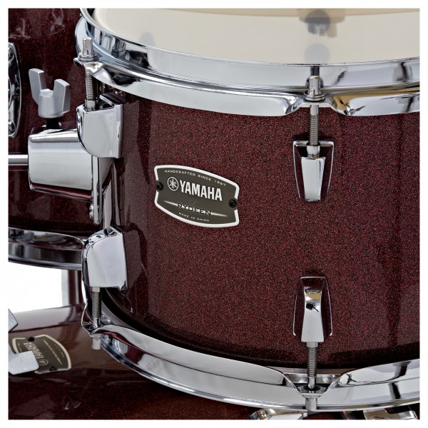 Yamaha Rydeen 22" Drum Kit w/ Hardware, Burgundy Sparkle