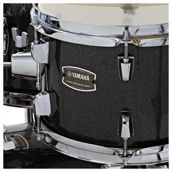 Yamaha Rydeen 20" Drum Kit w/ Hardware, Black Sparkle
