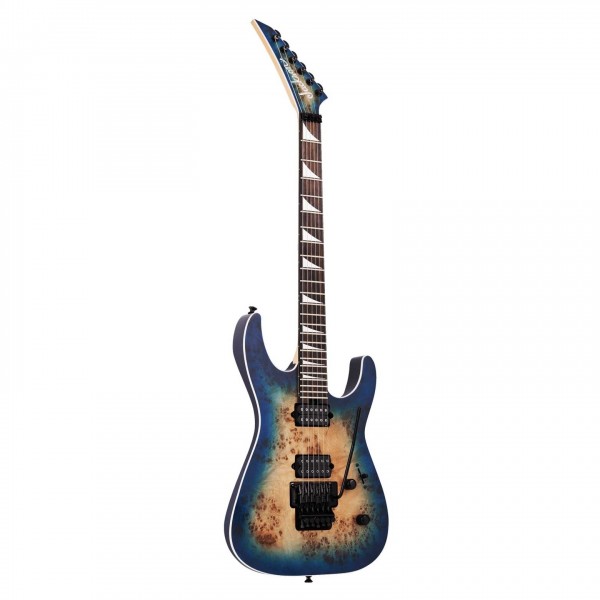 Jackson MJ DKRP Dinky, Trans Blue Burst - Left