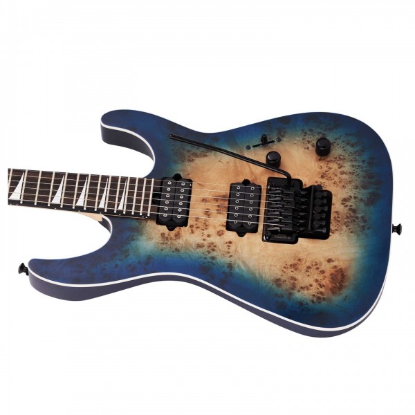Jackson MJ DKRP Dinky, Trans Blue Burst - Detail