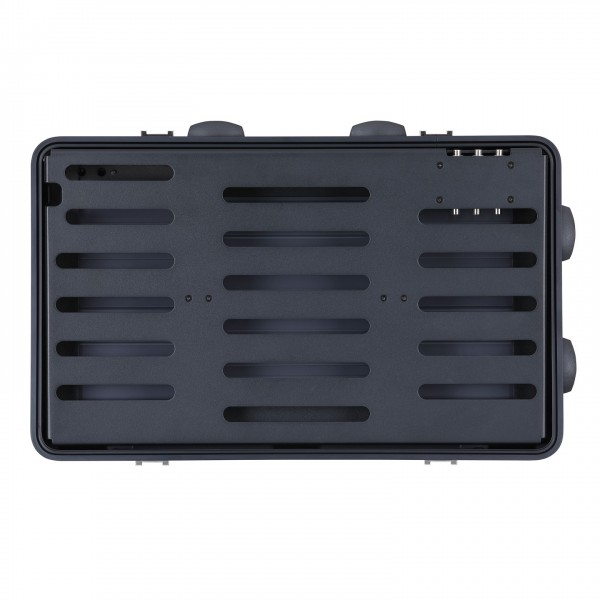 Boss BCB-1000 Suitcase Style Pedalboard with Wheels - Open