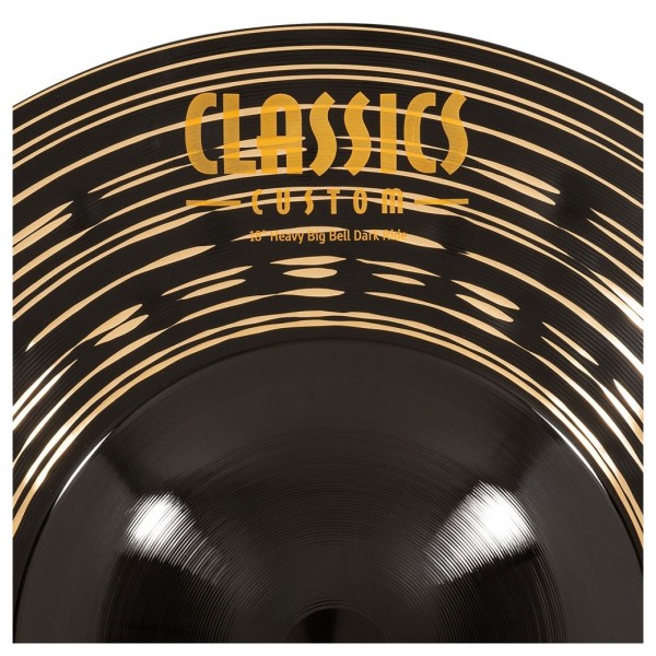 Meinl Classics Custom Dark 18" Heavy Big Bell Ride - Detail