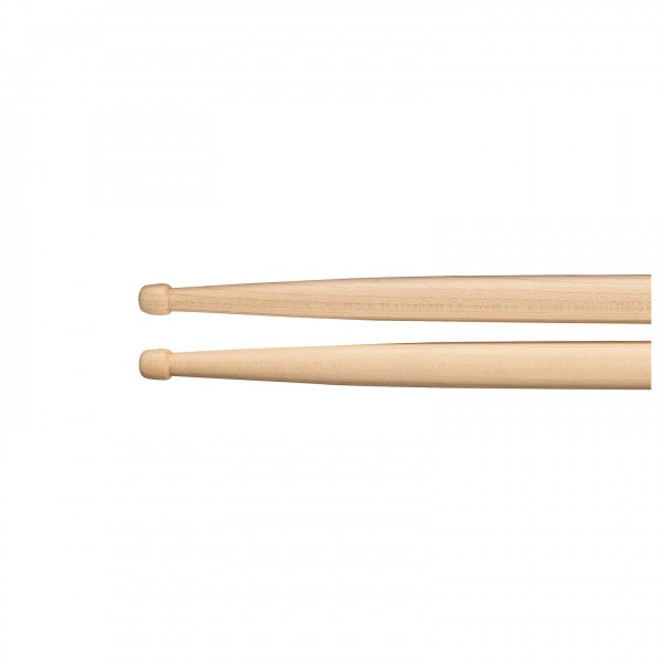 Meinl Stick & Brush Hybrid 5B Maple Drumsticks, Wood Tip, Pair Tip