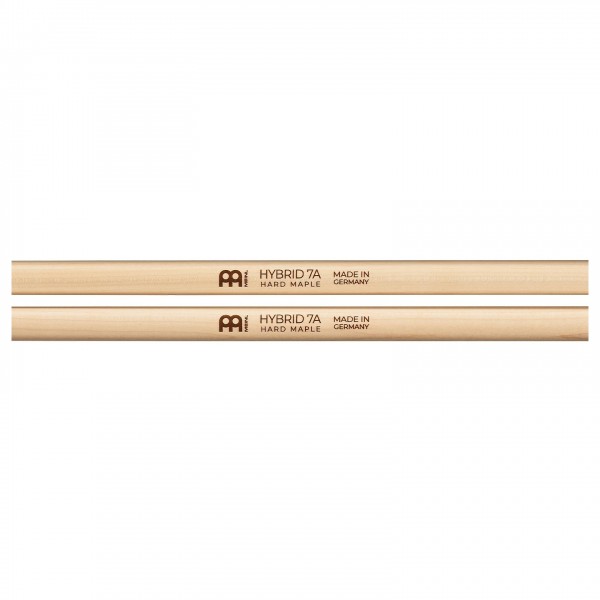 Meinl Stick & Brush Hybrid 7A Maple Drumsticks, Wood Tip, Pair Logo