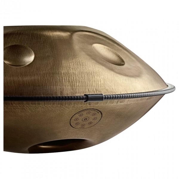 Meinl Sonic Energy Handpan Stainless Steel, Vintage Gold, D Amara