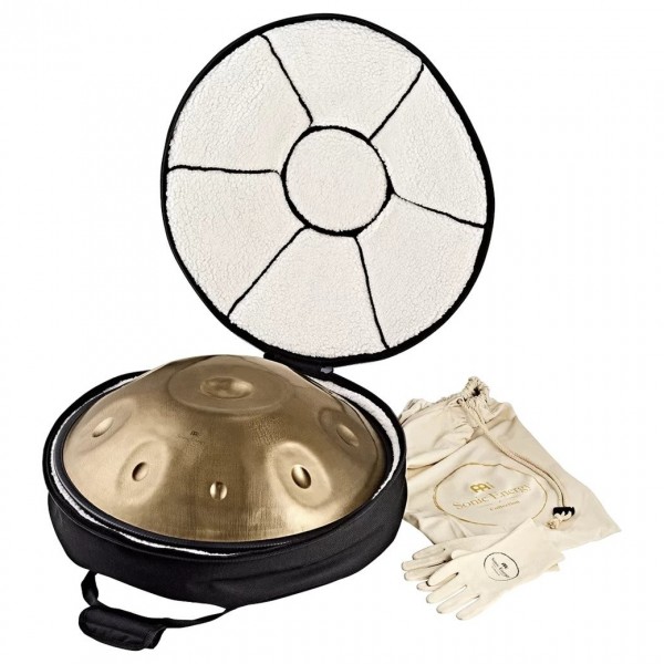 Meinl Sonic Energy Handpan Stainless Steel, Vintage Gold, D Amara