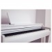 Yamaha CLP 725 Digital Piano, Satin White, Close