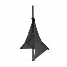 Eurolite Tripod Speaker Stand Two Sided Cover, Black
