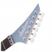 Jackson MJ DKR Dinky, Ice Blue Metallic - Headstock