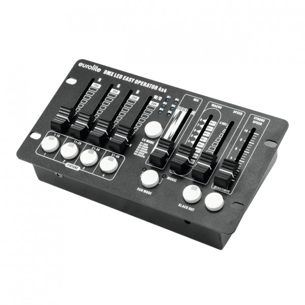 Eurolite Easy Operator 4 x 4 DMX Controller - Top Angled Left