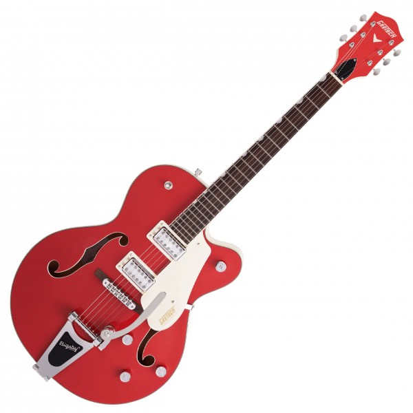 Gretsch G5410T Electromatic Tri-Five HB SC w/ Bigsby, Red/White