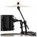 BDK-1 Compact Drum Kit by Gear4music, Black