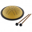 Meinl Sonic Energy Mini Steel Tongue Drum, B Major, Gold